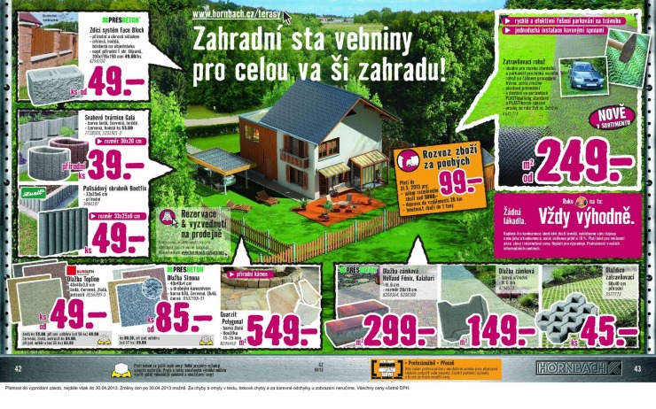 leták Hornbach Aktuální leták od 1.4.2013 strana 1 leták Hornbach Aktuální leták od 1.4.2013 strana 1