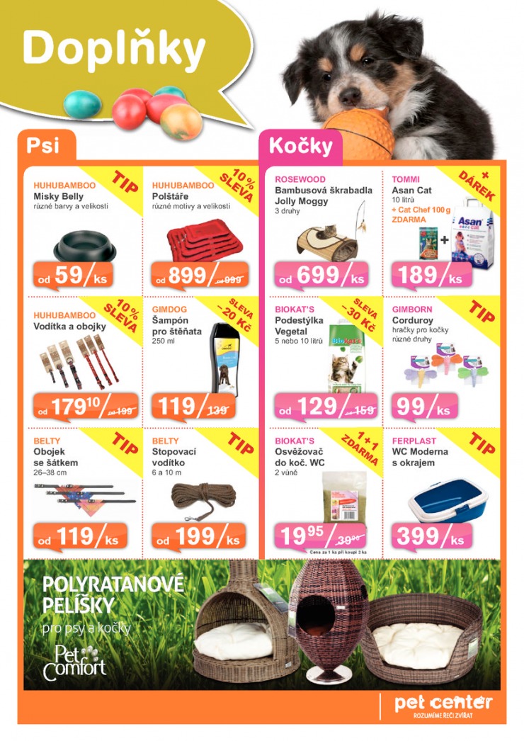 leták Pet Center Akční leták od 1.4.2013 strana 1 leták Pet Center Akční leták od 1.4.2013 strana 1