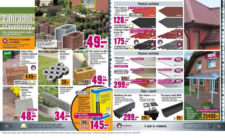 leták Hornbach Aktuální leták od 1.9.2013 strana 1 leták Hornbach Aktuální leták od 1.9.2013 strana 1