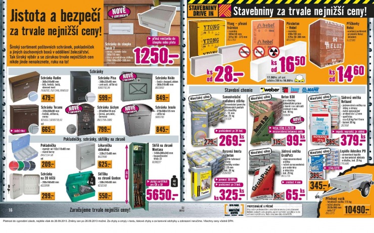 leták Hornbach Aktuální leták od 1.9.2013 strana 1 leták Hornbach Aktuální leták od 1.9.2013 strana 1