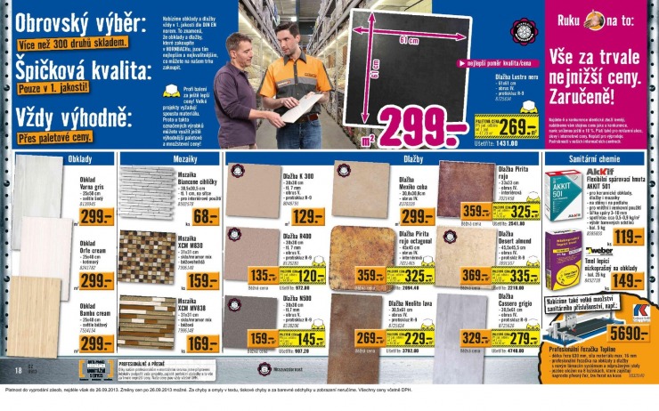 leták Hornbach Aktuální leták od 1.9.2013 strana 1 leták Hornbach Aktuální leták od 1.9.2013 strana 1