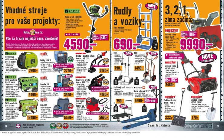 leták Hornbach Aktuální leták od 1.9.2013 strana 1 leták Hornbach Aktuální leták od 1.9.2013 strana 1