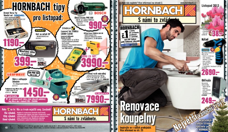 leták Hornbach Aktuální leták od 1.11.2013 strana 1 leták Hornbach Aktuální leták od 1.11.2013 strana 1