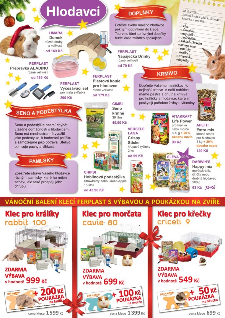 leták Pet Center Akční leták od 1.12.2013 strana 1 leták Pet Center Akční leták od 1.12.2013 strana 1