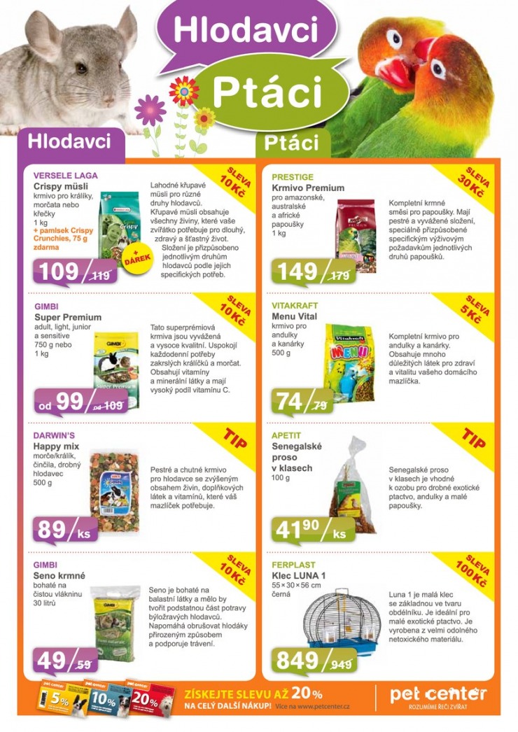 leták Pet Center Akční leták od 1.3.2014 strana 1 leták Pet Center Akční leták od 1.3.2014 strana 1
