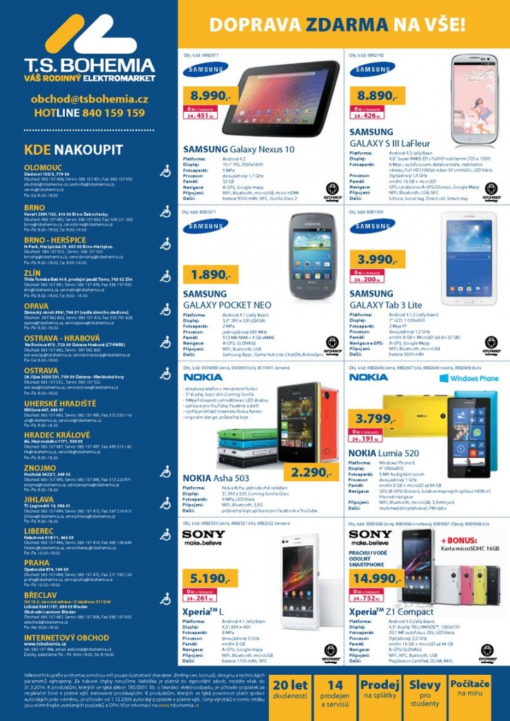 leták T.S. Bohemia Virtuální katalog od 3.3.2014 strana 1