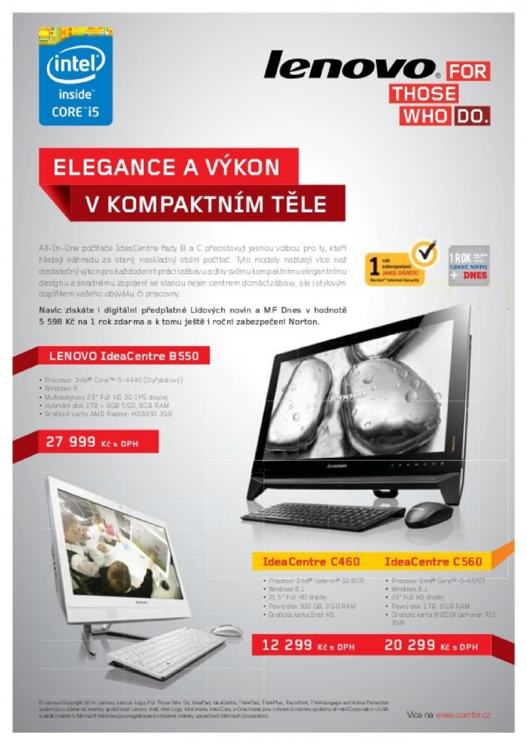 leták Comfor katalog od 29.3.2014 strana 1