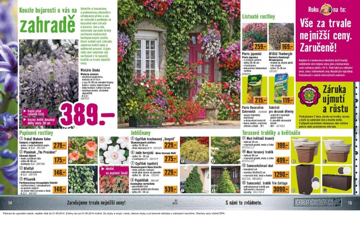 leták Hornbach Aktuální leták od 2.4.2014 strana 1 leták Hornbach Aktuální leták od 2.4.2014 strana 1