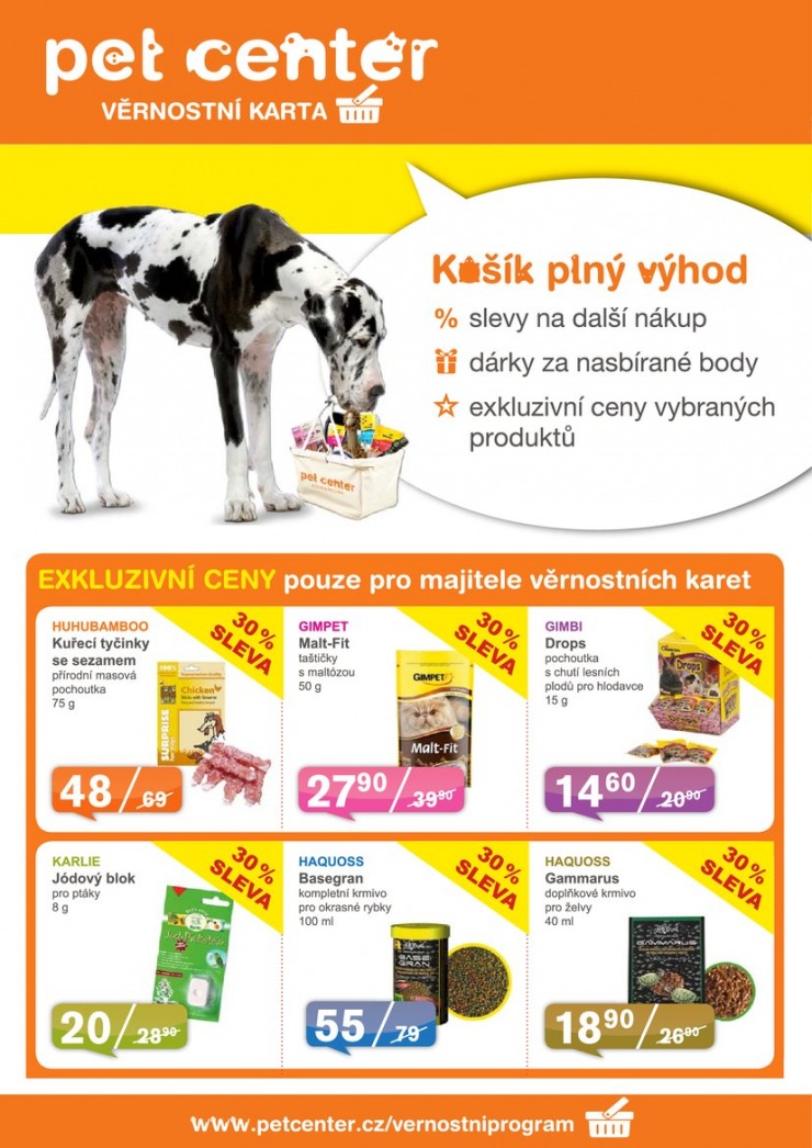 leták Pet Center Akční leták od 1.4.2014 strana 1 leták Pet Center Akční leták od 1.4.2014 strana 1