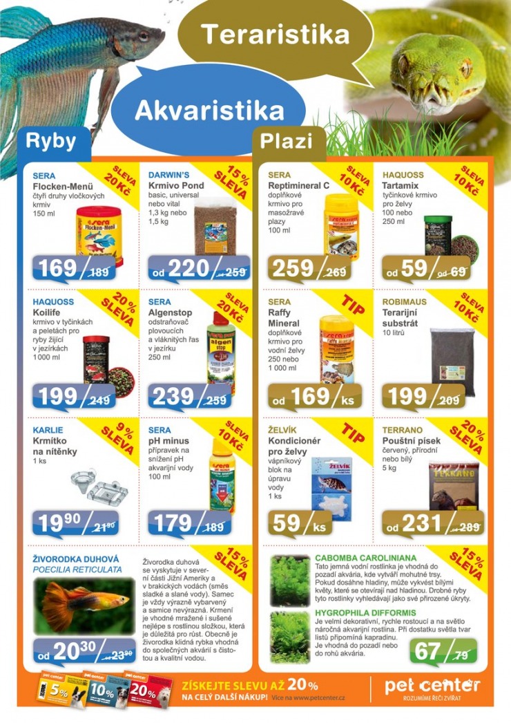 leták Pet Center Akční leták od 1.4.2014 strana 1 leták Pet Center Akční leták od 1.4.2014 strana 1