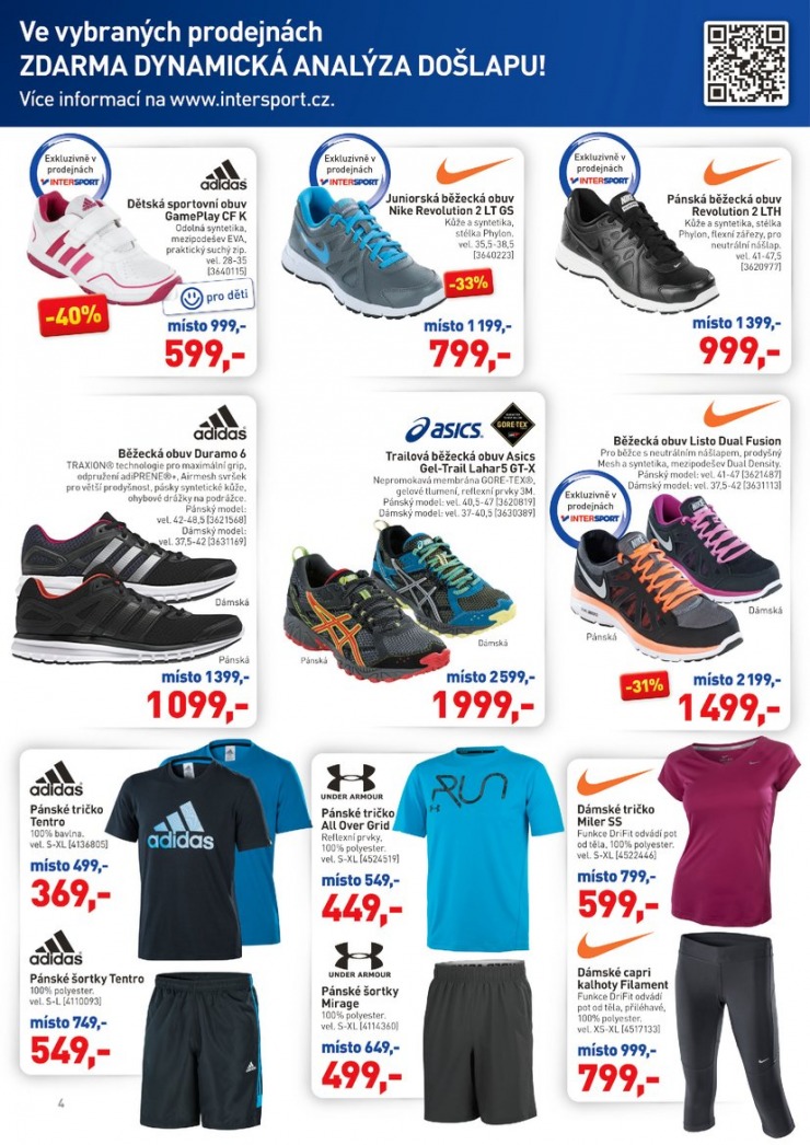 leták Intersport Aktuální leták od 1.5.2014 strana 1 leták Intersport Aktuální leták od 1.5.2014 strana 1