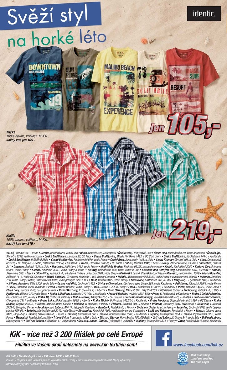 leták Kik textil Prospekt od 7.5.2014 strana 1 leták Kik textil Prospekt od 7.5.2014 strana 1
