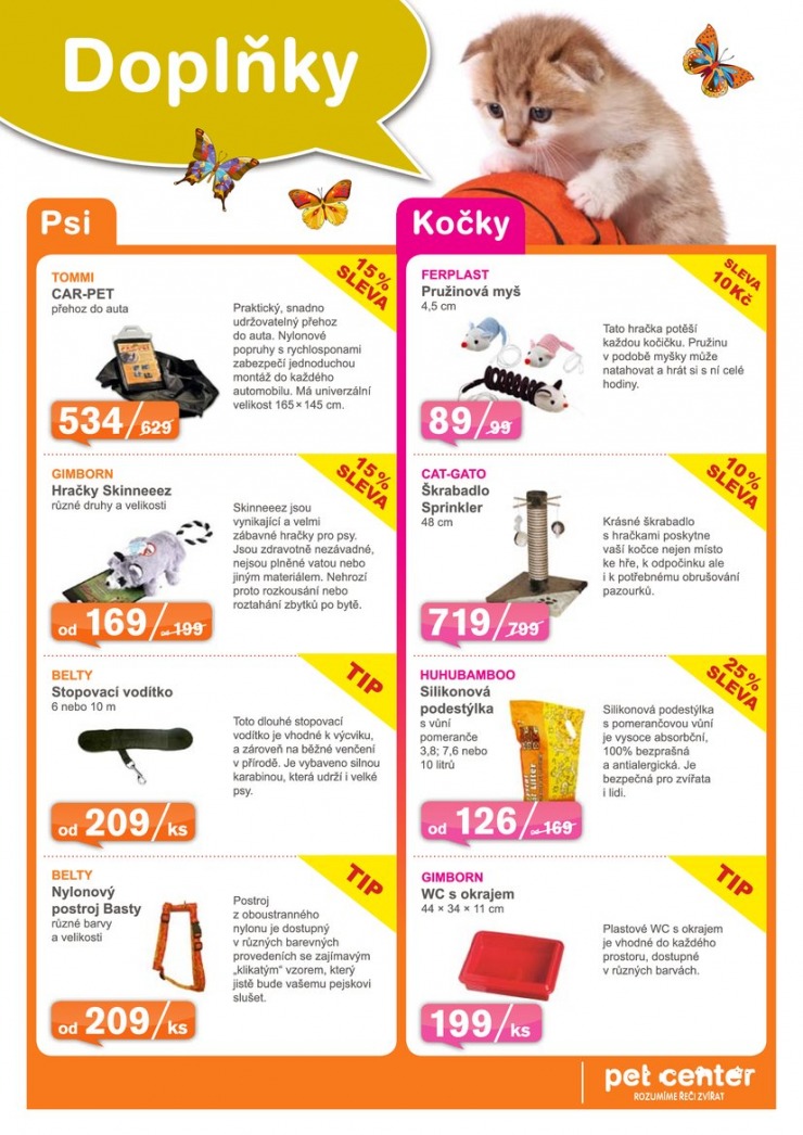leták Pet Center Akční leták od 1.5.2014 strana 1 leták Pet Center Akční leták od 1.5.2014 strana 1