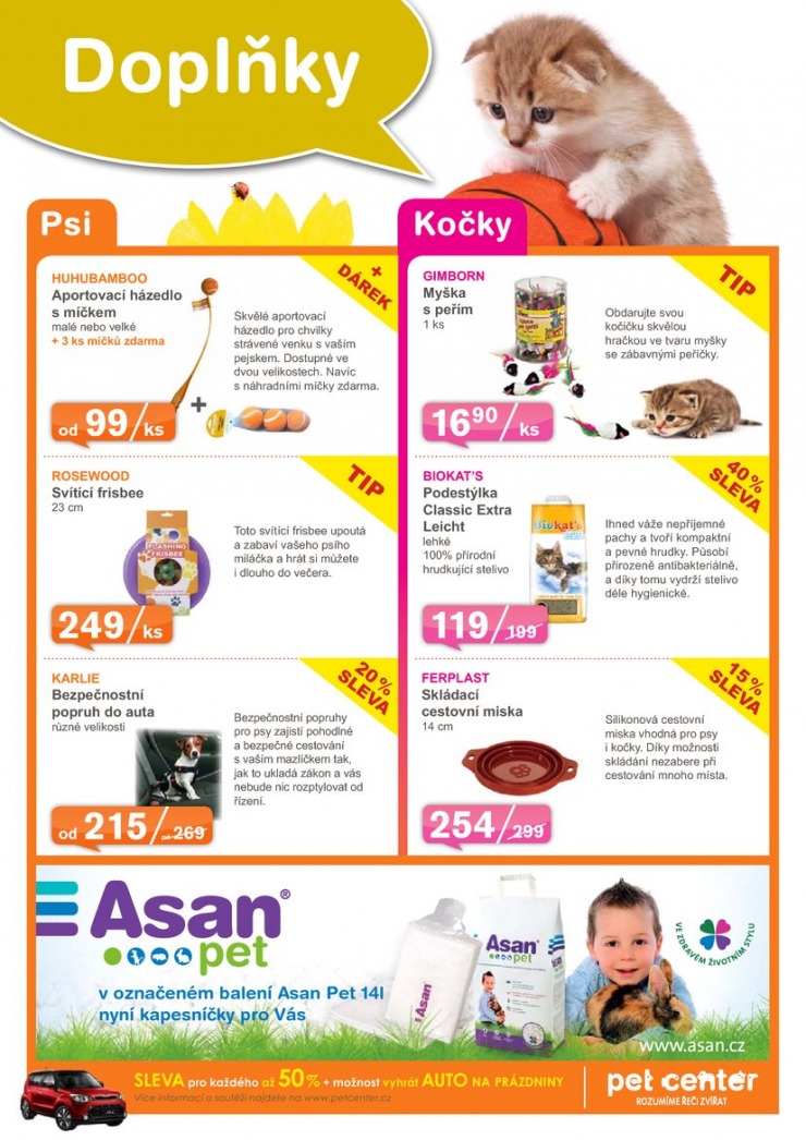 leták Pet Center Akční leták od 1.6.2014 strana 1 leták Pet Center Akční leták od 1.6.2014 strana 1