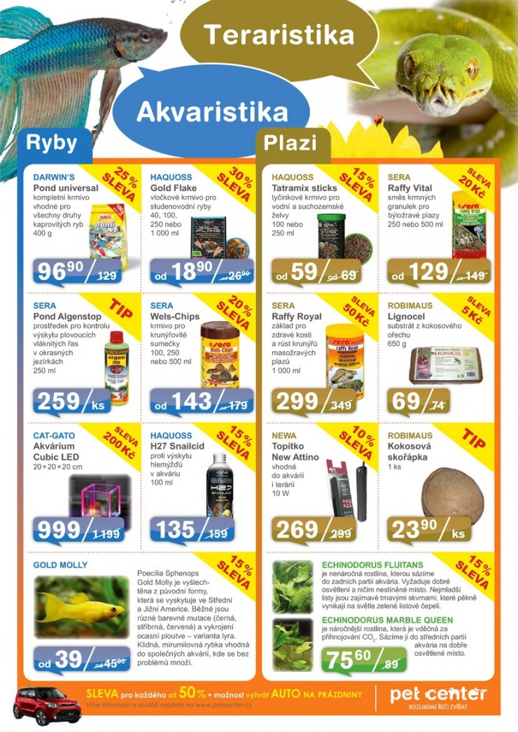 leták Pet Center Akční leták od 1.6.2014 strana 1 leták Pet Center Akční leták od 1.6.2014 strana 1