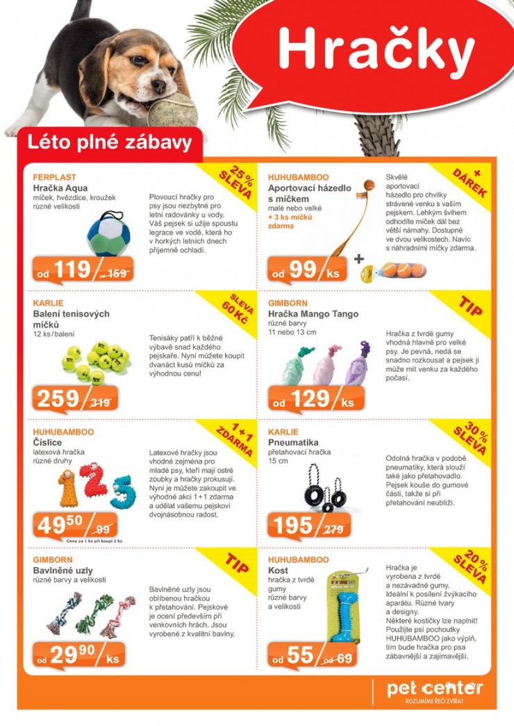 leták Pet Center Akční leták od 1.7.2014 strana 1 leták Pet Center Akční leták od 1.7.2014 strana 1