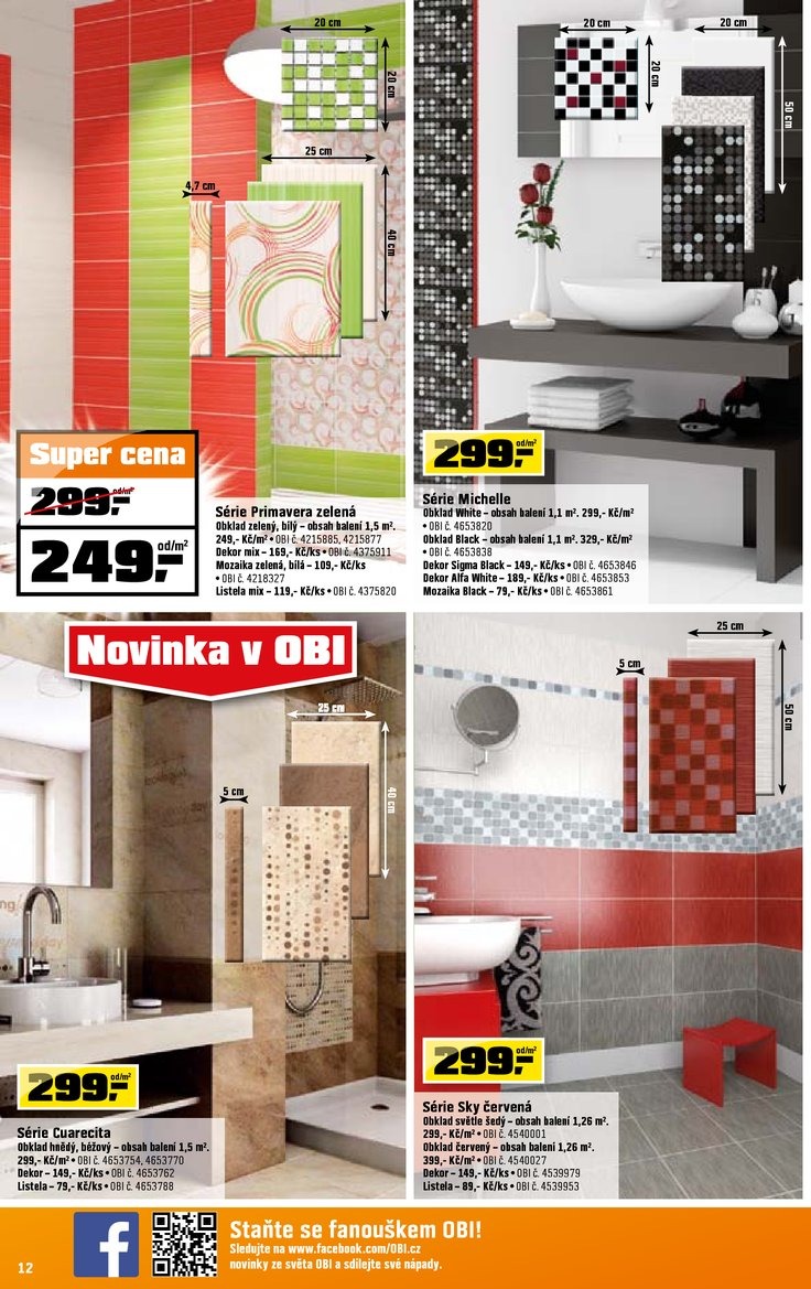 leták OBI Aktuální leták od 7.8.2014 strana 1 leták OBI Aktuální leták od 7.8.2014 strana 1