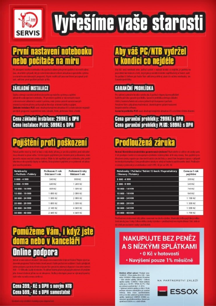 leták Comfor katalog od 9.8.2014 strana 1 leták Comfor katalog od 9.8.2014 strana 1