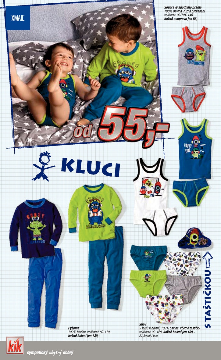 leták Kik textil Prospekt od 20.8.2014 strana 1 leták Kik textil Prospekt od 20.8.2014 strana 1