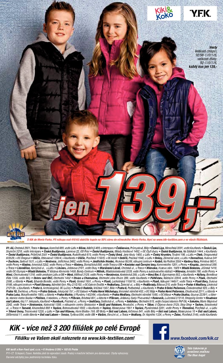 leták Kik textil Prospekt od 20.8.2014 strana 1 leták Kik textil Prospekt od 20.8.2014 strana 1