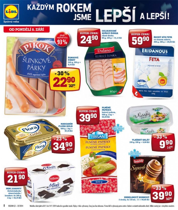 leták Lidl Akční nabídka od 8.9.2014 strana 1 leták Lidl Akční nabídka od 8.9.2014 strana 1