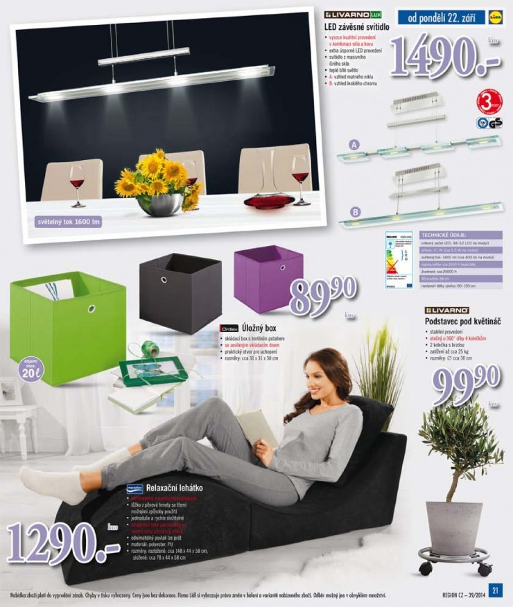 leták Lidl Akční nabídka od 22.9.2014 strana 1 leták Lidl Akční nabídka od 22.9.2014 strana 1