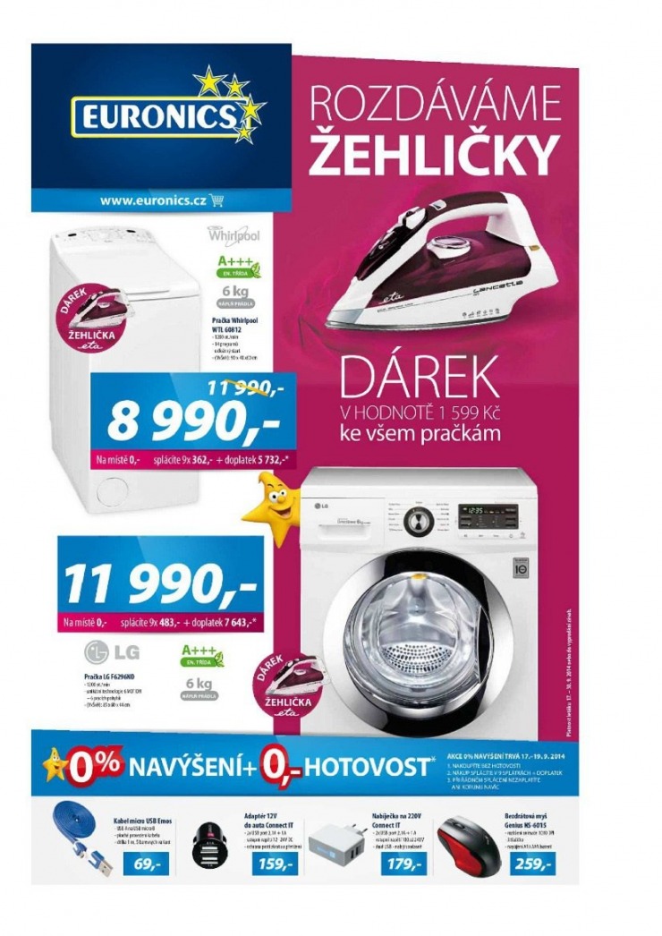 leták Euronics Aktuální leták od 17.9.2014 strana 1 leták Euronics Aktuální leták od 17.9.2014 strana 1