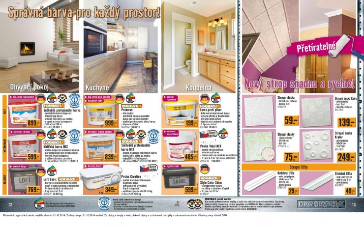 leták Hornbach Aktuální leták od 27.9.2014 strana 1 leták Hornbach Aktuální leták od 27.9.2014 strana 1