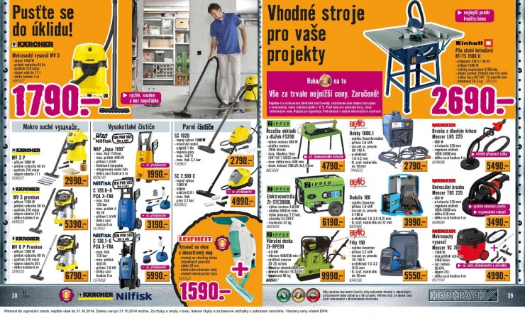leták Hornbach Aktuální leták od 27.9.2014 strana 1 leták Hornbach Aktuální leták od 27.9.2014 strana 1