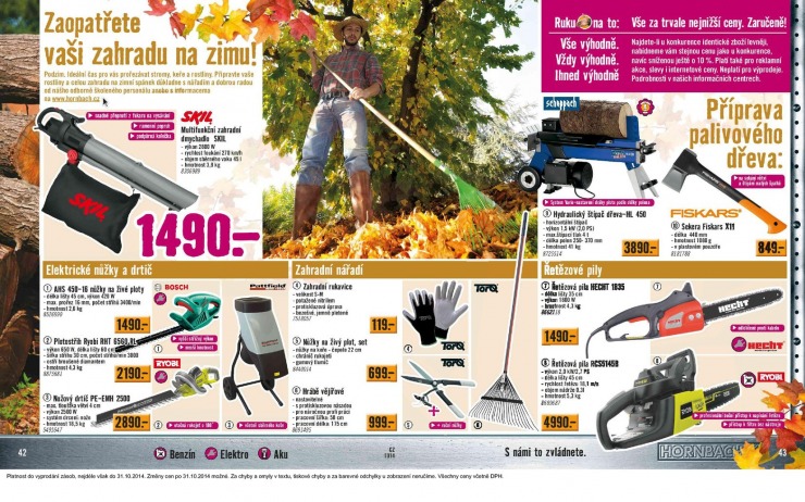 leták Hornbach Aktuální leták od 27.9.2014 strana 1 leták Hornbach Aktuální leták od 27.9.2014 strana 1