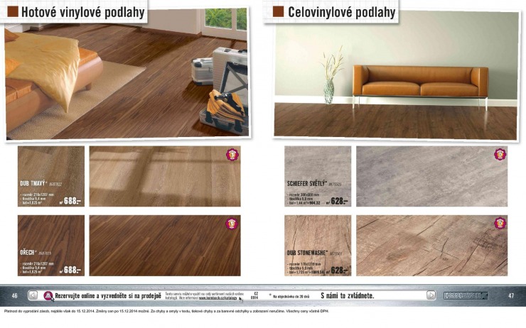 leták Hornbach Podlahy od 15.9.2014 strana 1 leták Hornbach Podlahy od 15.9.2014 strana 1