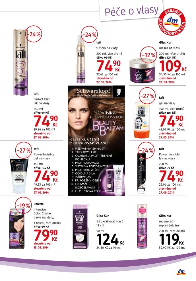 leták DM drogerie Journal 2. část od 29.10.2014 strana 1 leták DM drogerie Journal 2. část od 29.10.2014 strana 1