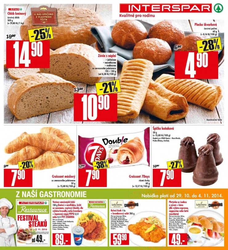 leták Interspar Akční nabídka od 29.10.2014 strana 1 leták Interspar Akční nabídka od 29.10.2014 strana 1