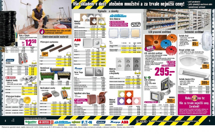 leták Hornbach Aktuální leták od 1.11.2014 strana 1