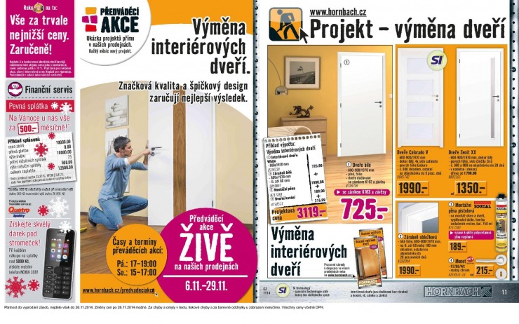 leták Hornbach Aktuální leták od 1.11.2014 strana 1 leták Hornbach Aktuální leták od 1.11.2014 strana 1