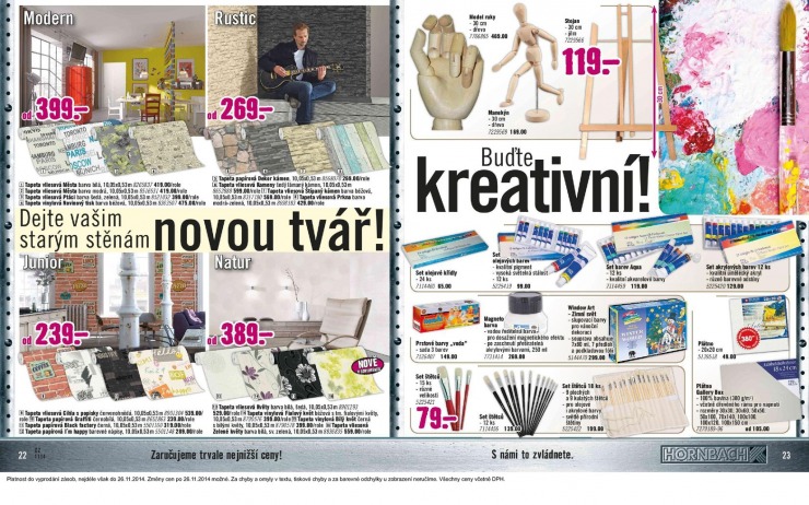 leták Hornbach Aktuální leták od 1.11.2014 strana 1 leták Hornbach Aktuální leták od 1.11.2014 strana 1