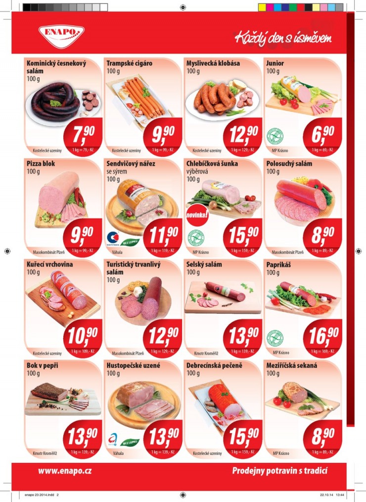 leták Enapo Akční leták od 5.11.2014 strana 1 leták Enapo Akční leták od 5.11.2014 strana 1