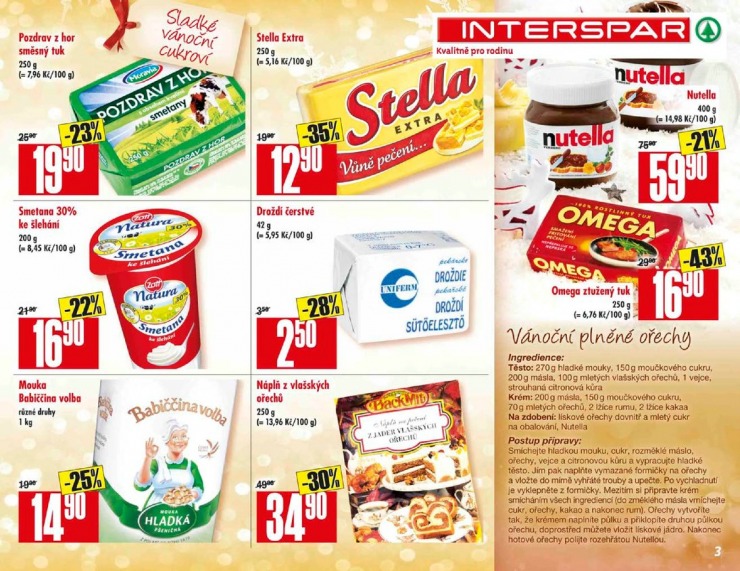 leták Interspar Pečení od 8.10.2014 strana 1 leták Interspar Pečení od 8.10.2014 strana 1