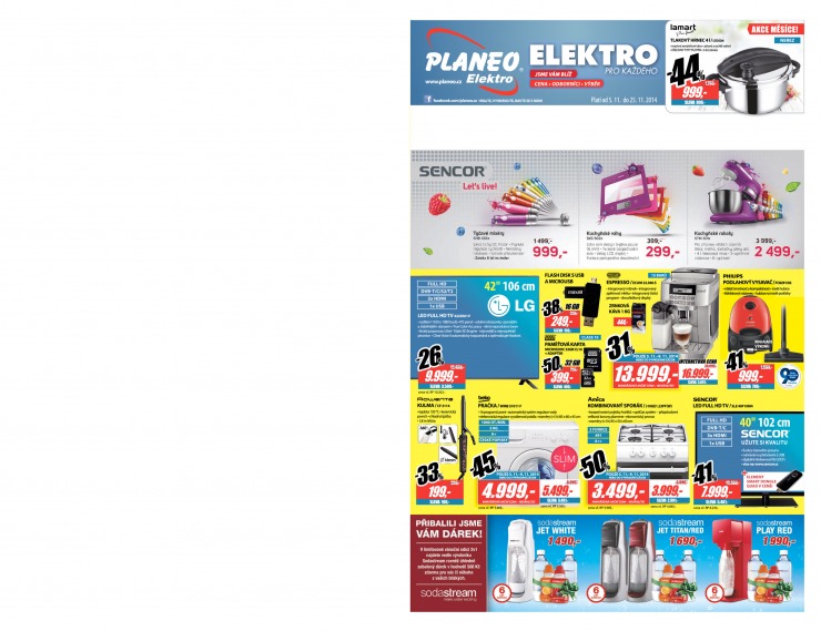 leták Planeo Elektro Akční leták od 5.11.2014 strana 1 leták Planeo Elektro Akční leták od 5.11.2014 strana 1