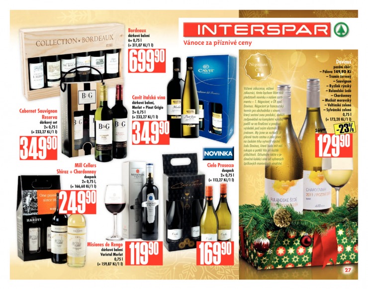 leták Interspar Vánoce od 12.11.2014 strana 1 leták Interspar Vánoce od 12.11.2014 strana 1