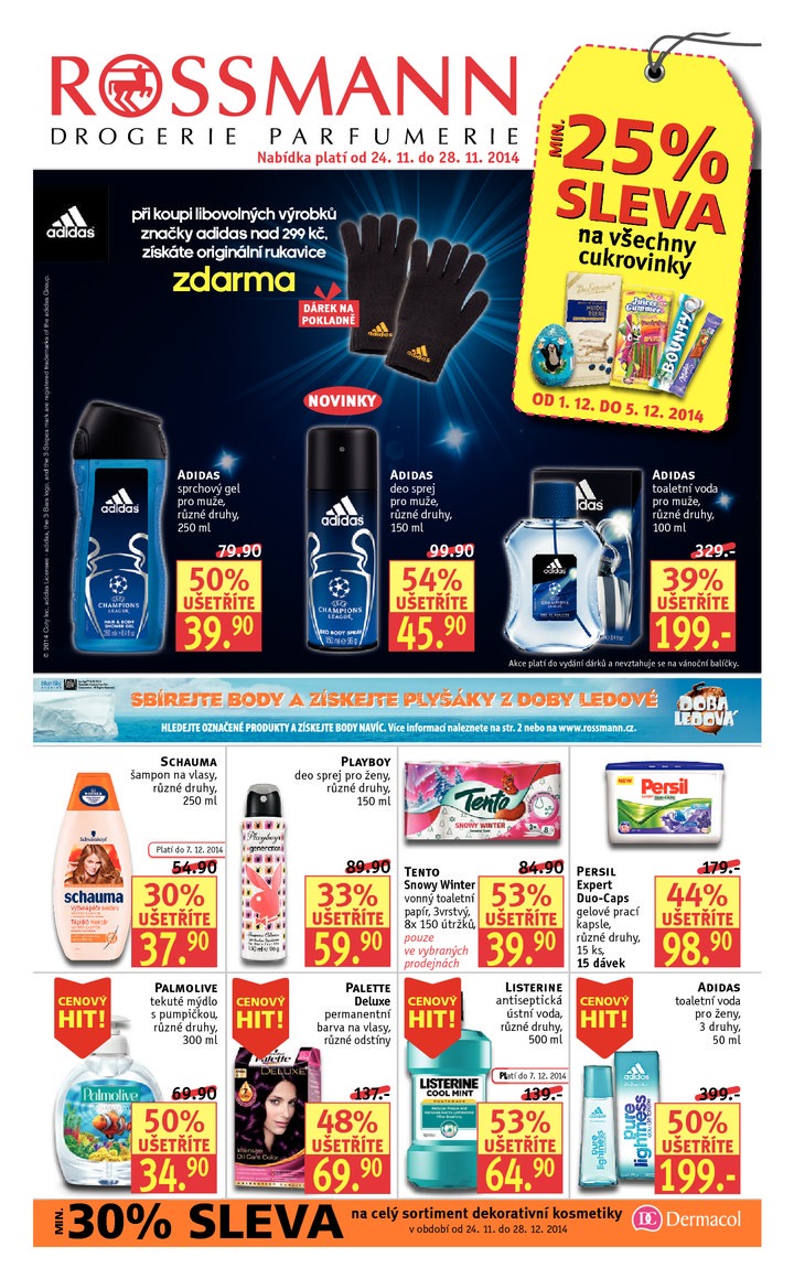leták Rossmann Leták od 24.11.2014 strana 1 leták Rossmann Leták od 24.11.2014 strana 1