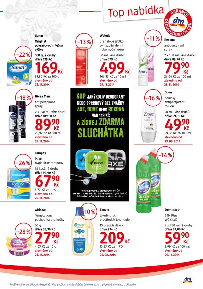 leták DM drogerie Journal 2 od 26.11.2014 strana 1 leták DM drogerie Journal 2 od 26.11.2014 strana 1