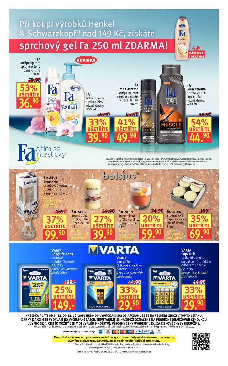 leták Rossmann Leták od 8.12.2014 strana 1 leták Rossmann Leták od 8.12.2014 strana 1