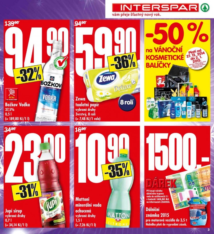 leták Interspar Akční nabídka od 27.12.2014 strana 1 leták Interspar Akční nabídka od 27.12.2014 strana 1
