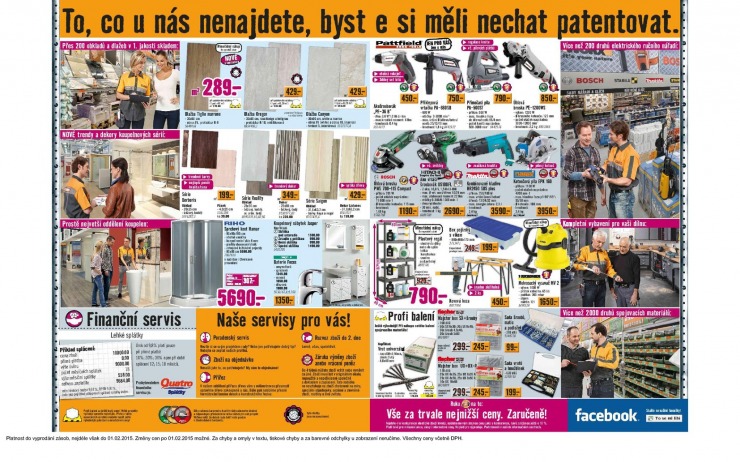 leták Hornbach Aktuální leták od 3.1.2015 strana 1 leták Hornbach Aktuální leták od 3.1.2015 strana 1
