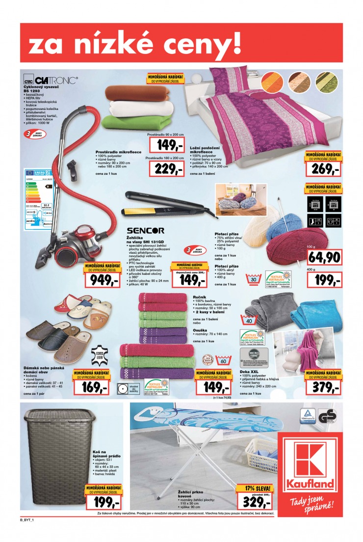 leták Kaufland Aktuální nabídka od 22.1.2015 strana 1