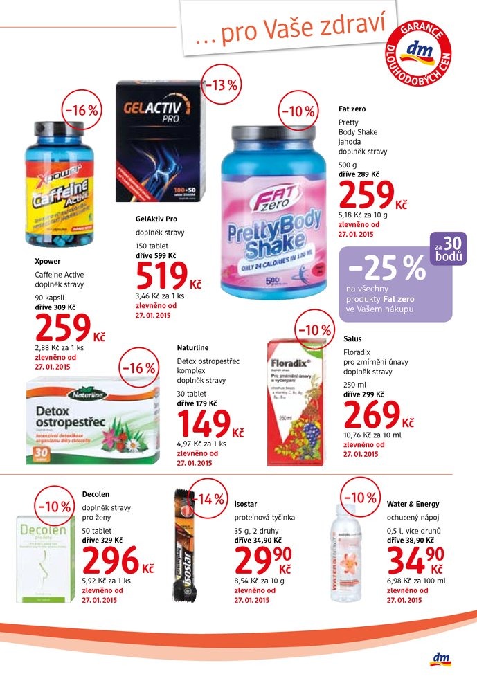 leták DM drogerie Journal od 28.1.2015 strana 1 leták DM drogerie Journal od 28.1.2015 strana 1