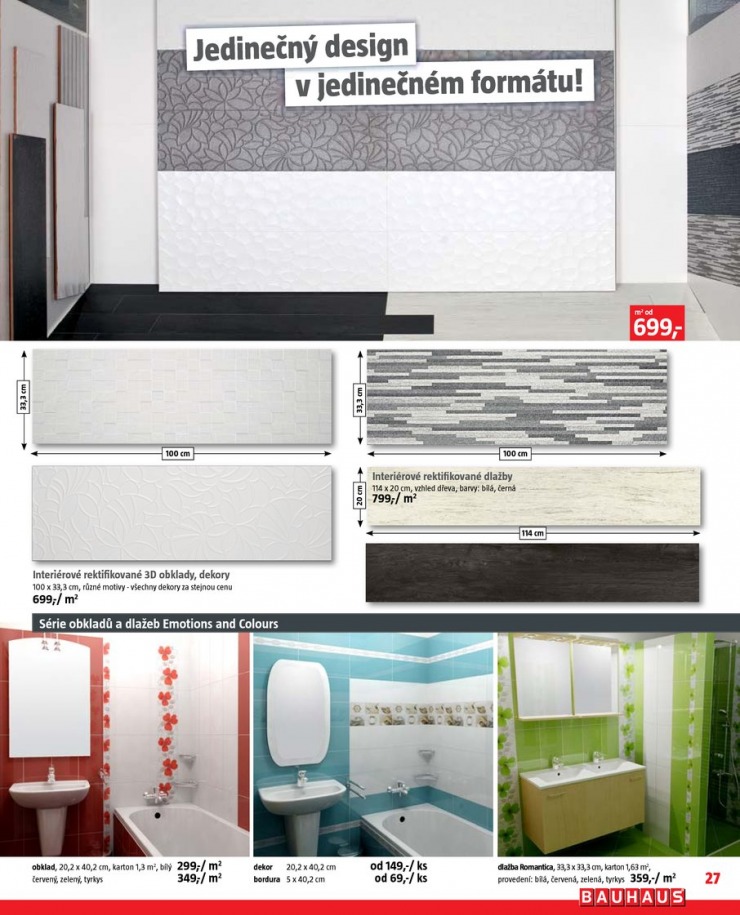 leták Bauhaus Katalog od 6.2.2015 strana 1 leták Bauhaus Katalog od 6.2.2015 strana 1