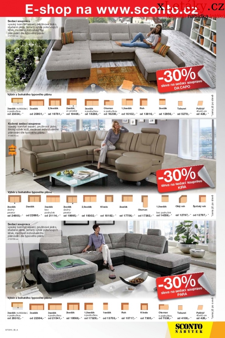 leták Sconto nábytek leták strana 1 leták Sconto nábytek leták strana 1