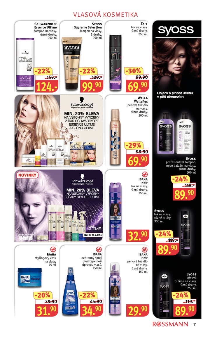 leták Rossmann Leták od 16.2.2015 strana 1 leták Rossmann Leták od 16.2.2015 strana 1